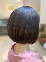 ヒラソル(girasol)&nbsp;ショートボブ_髪質改善ストレート_水素ケア_グレイヘア