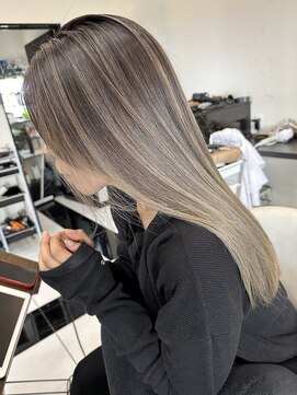 フル(FuLL) ミルクティーバレイヤージュ