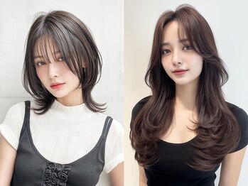 クローズ(cross-z)の写真/韓国風レイヤーカット×顔周りカット◎韓国レイヤーが大人気【顔周り/レイヤーカット/韓国/ボブ/縮毛矯正】
