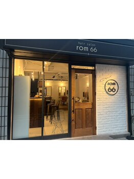 【近鉄八尾駅2分】通う度自分の魅力に気づく、そんなサロン体験を。マンツーマンサロン《rom66》