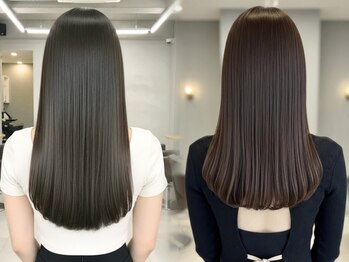 フュー 新小岩(few.)の写真/SNSで話題の"髪質改善トリートメント×超音波アイロン"で超補修*新感覚の艶髪についうっとり♪[新小岩駅]