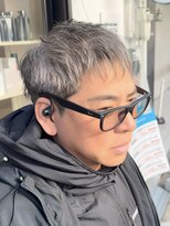 バース 梅田中崎町店(BIRTH)&nbsp;50代40代白髪ぼかしシルバーメッシュバレイヤージュ