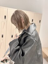 モリオフロムロンドン 大宮店(morio from London)&nbsp;【坪井】ケアブリーチ ×ミルクティー