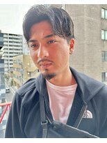 ロミーオム 本厚木(ROMMY. Homme)&nbsp;刈り上げツーブロックアップバングメンズヘア
