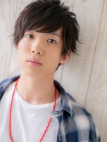 モッズヘア メン 仙台愛子駅前店(mod's hair men)&nbsp;20代30代カジュアルダウンパーマダークブラウンマッシュb仙台