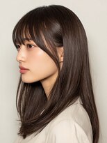 カミトトノウ&nbsp;【大人ナチュラル】顔まわりレイヤー×艶ストレート[髪質改善]
