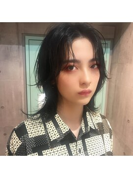 インク 渋谷(INK.) ダークアッシュ/似合わせカット/ミディアムレイヤーカット