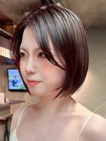 ルート 南堀江(route)&nbsp;前下がりボブ/ショートボブ/ナチュラル/ツヤ髪/韓国風/髪質改善