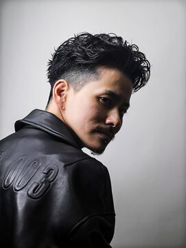 ゴート(GOATO) オールバックショート　大人髪　鹿児島メンズ