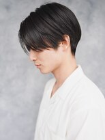 マノ 千歳烏山(MaNO)&nbsp;【c8】センターパートアップバングツーブロックメンズスパイラ