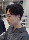 フェザーパーマニュアンスパーマ毛流れパーマメンズパーマ