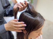 一人ひとり違う髪に、オーダーメイドの髪質改善を。