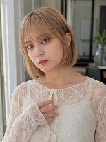 ラカトッカ(LAKA TOCCA)&nbsp;ミルクティーベージュボブ