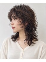 ベル 新宿(Belle)&nbsp;顔まわりレイヤー/レイヤー/ウルフパーマ/レディースパーマ