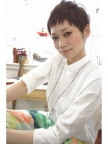 アルジェノ(al-lleno)&nbsp;もっと透明感に・・・ナチュラルショート♪(レシピ　オリーブ）