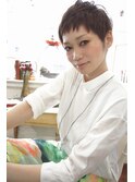 もっと透明感に・・・ナチュラルショート♪(レシピ オリーブ)