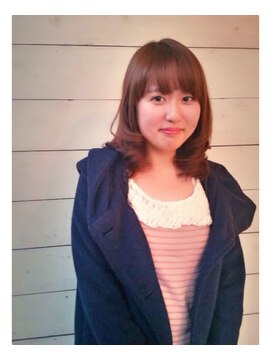 ヒマワリ(HIMAWARI) 2015モテ子にロブ旋風！欧米人風の柔らかヘア