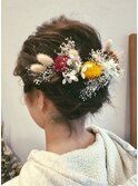 【自由が丘pele】卒業式ヘアセット ゆるふわセット ボブアレンジ