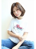 air-KOBE  ラフな柔らかボブ