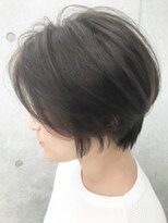 似合わせ ひし形 シルエット ショート ブルージュ