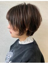ロンド 表参道店(Lond)&nbsp;【津賀雅也】大人可愛いショートボブ  カジュアルスタイル