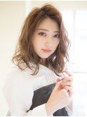 軽やか色っぽウェーブミディ♪