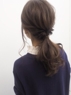 ジエクト 本店(The Ect) ヘアアレンジ× ニュアンスウェーブ×抜け感ハイライト