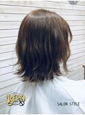 伸ばしかけでもOK!外はねボブ☆