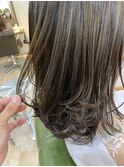 【アフロート添田】お客様スタイル ネオウルフハイライトカラー