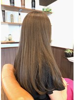 ヘアーデザインシンプル(Hair design Simple)&nbsp;【ナチュラル縮毛矯正】ストレートロングスタイル