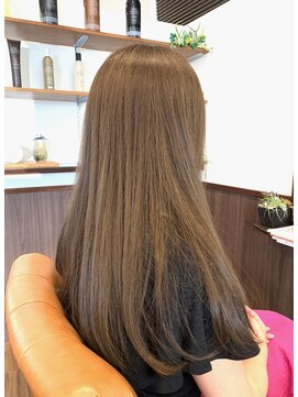 ヘアーデザインシンプル(Hair design Simple) 【ナチュラル縮毛矯正】ストレートロングスタイル