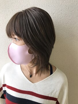 オウルヘアー(Owl hair) ナチュラルハイライト×ラベンダーアッシュ