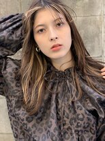クリアー オブ ヘアー 藤が丘店(clear OF HAIR) デザインカラー+ロングスタイル
