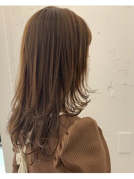 カウチ 板橋本町店(kauti) ロングレイヤー×ベージュ