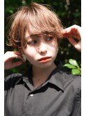 大人可愛い20代30代40代黒髪前下がりショートボブ丸みショート◎