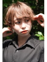 カライングドゥ(ing deux) 大人可愛い20代30代40代黒髪前下がりショートボブ丸みショート◎