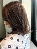 【hono】レイヤー×ラベンダーベージュ