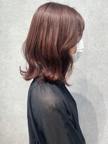 デイジー(Daisy) 天神/大名/ボブ/顔周りカット/ピンクバイオレット/冬カラー