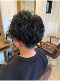 メンズ大人パーマ