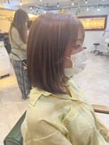 ロストシティ 横浜(LOST CITY)&nbsp;オレンジブラウン×顔周りレイヤー