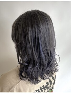 ヘアデザイン ファブロ(hair design FABRO.) アイスブルー♪