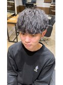 波巻きパーマ