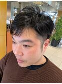 メンズカットツーブロックスタイル