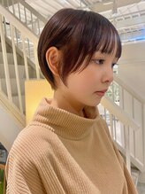 20代、30代ショートも可愛く美しく♪高い再現性と扱いやすさが人気のsalon☆