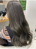 艶カラー♪オリーブグレージュ