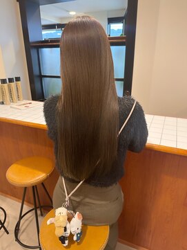 フィーカ(FIKA) ロングスタイル ココアベージュ