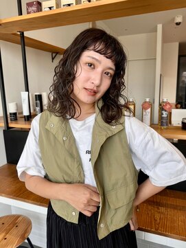 メルト(melt) #くりくりパーマ　＃オン眉