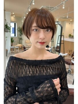 アンバー 池袋(amber) ショートヘア/シアーカラー/姫カット[池袋駅]