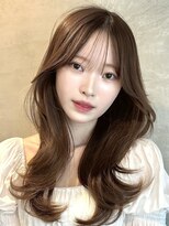 ユニコ(unico)&nbsp;韓国風/レイヤー/小顔/前髪カット/髪質改善/グレージュ/透明感