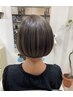 【透明感抜群♪】人気No.3♪透明感カラー+髪質改善TOKIOトリートメント